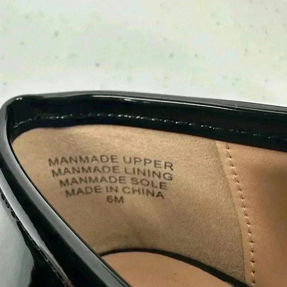 LOFT Women’s Crystal Black Patent Loafers Beautifuly Crystal Embellished Size 6M - Picture 10 of 15